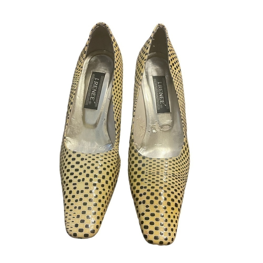 J.Renee half inch yellow and black Women's shoe Size 8.5M